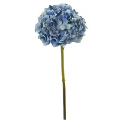 19" Hydrangea Stem, 6ct. Blue