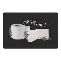 18" x 27" Just Roll with Toilet Paper Floor Mat