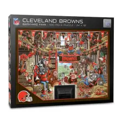 NFL Barnyard Fans 500 Piece Puzzle Cleveland Browns