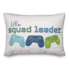Little Squad Leader 20" x 14" Indoor/Outdoor Pillow