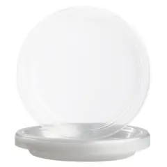 JAM Paper 9" Clear Plastic Party Plates, 20ct.