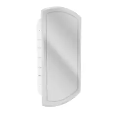 Head West Beveled Arched 16" x 30" Recessed Medicine Cabinet Accent Vanity Mirror