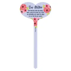 15" Aluminum Our Mother Remembrance Marker Garden Stake