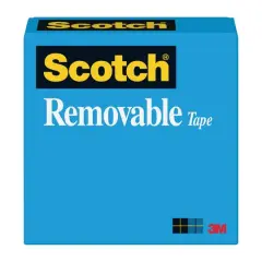 3M Scotch&reg; Removable Tape, 1/2" x 36yd.