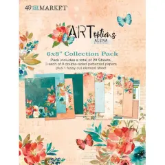 49 And Market ARToptions Alena Paper Pad Collection Pack, 6" x 8"