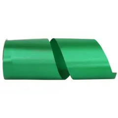 JAM Paper 4" x 50yd. Satin Allure Single Face Ribbon Forest