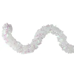 12ft. Iridescent & Starburst Confetti Tinsel Garland