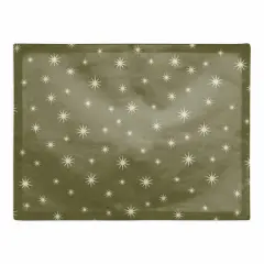 Green Twinkle Cotton Twill Placemat