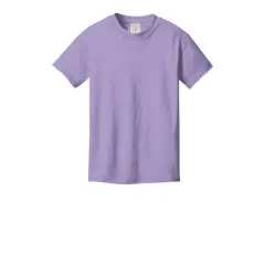 Port & Company&reg; Beach Wash Garment-Dyed Youth T-Shirt Amethyst
