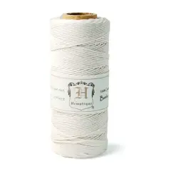 Hemptique&reg; White Bamboo Cord Spool