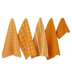DII&reg; Dish Towel & Dishcloth Set Pumpkin