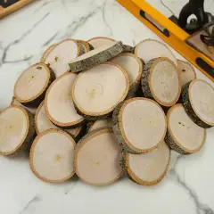 Wilson&reg; Enterprises 30 Pack Small Basswood Ornament