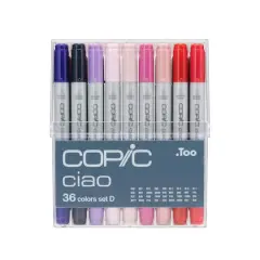 Copic&reg; Ciao 36 Color Marker Set D