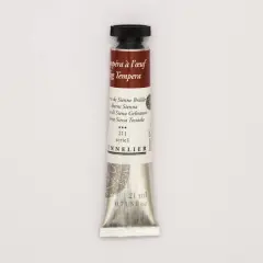 Sennelier Egg Tempera Tube, 21mL Burnt Sienna S1