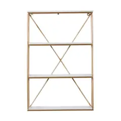 Gold Glam Wall Shelves