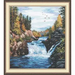 Oven Kivach Falls Cross Stitch Kit