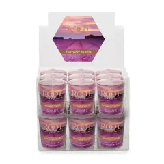 Root Candles Scented 20 Hour Beeswax Blend Votive Candles, 18ct. Lavender Vanilla
