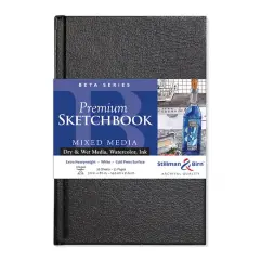 Stillman & Birn&reg; Beta Series Hardcover Mixed Media Premium Sketchbook, 5.5" x 8.5"