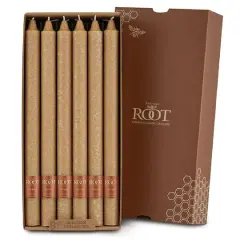Root Candles 12" Unscented Timberline&trade; Arista&trade; Taper Candles, 12ct. Beeswax