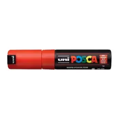 Uni POSCA PC-8K Broad Chisel Tip Paint Marker Red