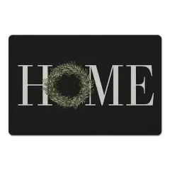 Home Wreath Floor Mat, 18" x 27"