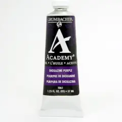 Grumbacher&reg; Academy&reg; Oil Color, 37mL Dioxazine Purple
