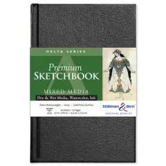 Stillman & Birn&trade; Delta Series Premium Spiral Hardcover Mixed Media Sketchbook