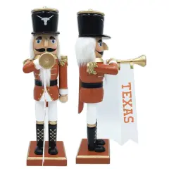 14" College Bugler Nutcracker Texas