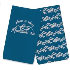 Home Mountains Tea Towels - Set of 2
