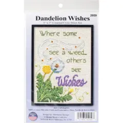 Design Works&trade; Dandelion Wishes Counted Cross Stitch Kit