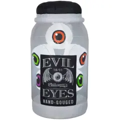 5.5ft. Airblown&reg; Inflatable Flashing Evil Eye Jar