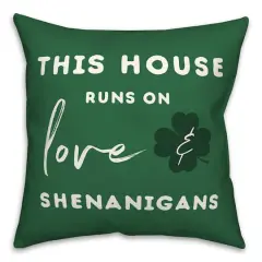 Love and Shenanigans 18" x 18" Indoor / Outdoor Pillow