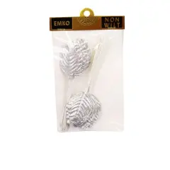 JAM Paper Leaf Accessory, 50ct. Silver