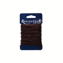 Realeather&reg; Brown Waxed Thread