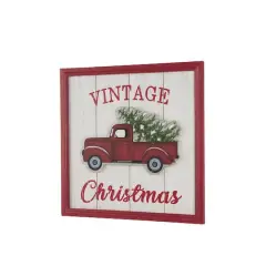 Glitzhome&reg; 18" Wooden Truck Wall D&eacute;cor