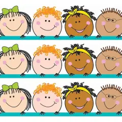 Creative Teaching Press&reg; Stick Kids EZ Border&trade; Set