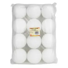 Hygloss&reg; 4" Craft Foam Balls, 12ct.