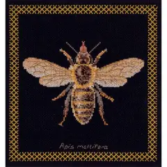 Thea Gouverneur Honey Bee Cross Stitch Kit