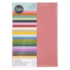Sizzix Surfacez&trade; 8" x 11.5" Muted Colors Cardstock Paper, 80 Sheets