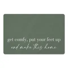 18" x 27" Get Comfy Feet Up Home Floor Mat