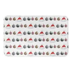Sweater Ornaments Bath Mat