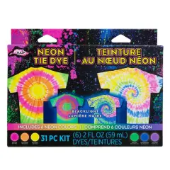 Tulip&reg; 6 Color Neon Tie Dye Kit