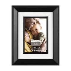 Expressions&trade; 4" x 6" Black Frame with Fillet by Studio D&eacute;cor&reg;