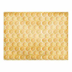 Painted Honeycomb 18" x 14" Cotton Twill Placemat