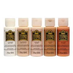 FolkArt&reg; Terra Cotta&trade; Essential Acrylic Paint Set