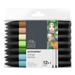 Winsor & Newton&reg; ProMarker&trade; Manga Fantasy 13 Marker Set