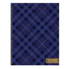 TF Publishing 2024 - 2025 Royal Tartan Large Spiral Planner