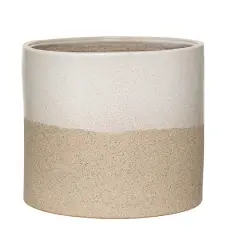 Hello Honey&reg; 7" Ceramic Barbara Flower Pot