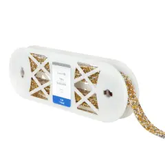 3/4" Diamond Trim by Celebrate It&reg; Fashion Mode Gold