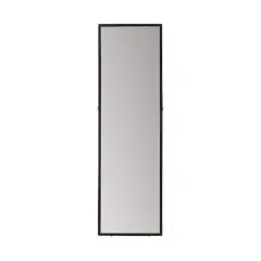 Habitat Carmen 60" Black Rectangular Linear Standing Mirror